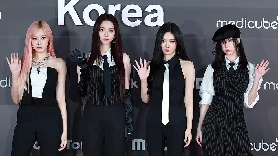 aespa at the TikTok Awards Korea, 2024.