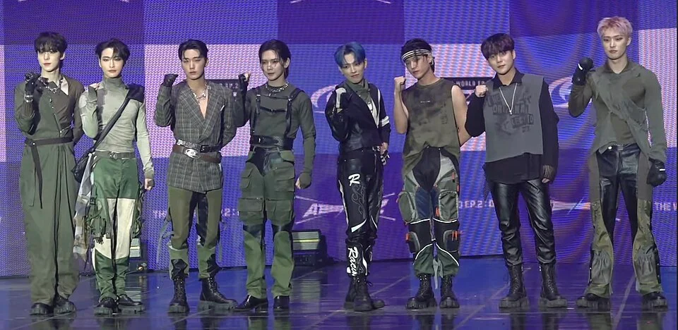 ATEEZ at The World EP.2: Outlaw showcase, 2023.