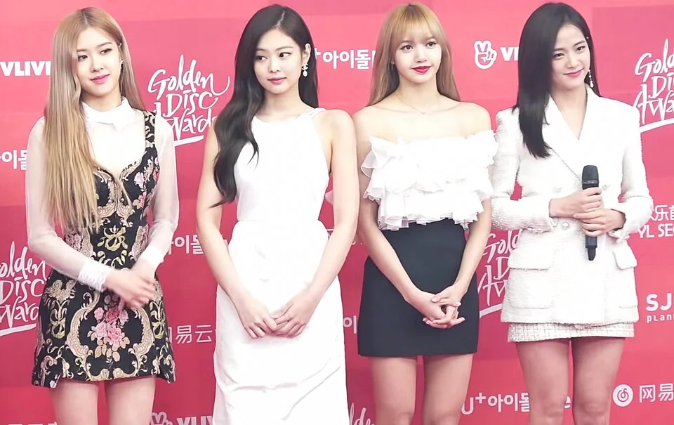BLACKPINK at the Golden Disc Awards, 2019.