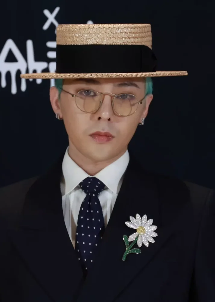 G-DRAGON at a public appearance, February 2025.
